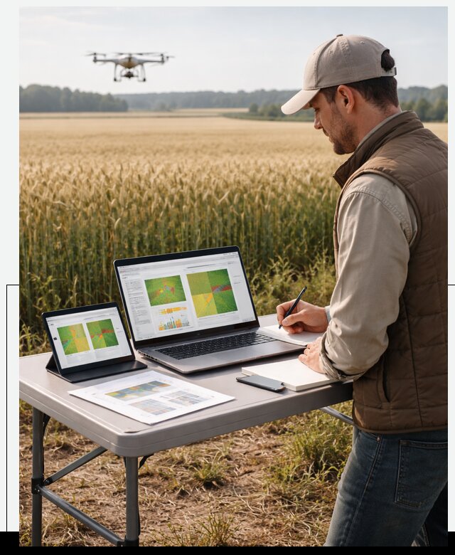 Система AI прогнозирования урожайности для точных агрономий в Ижевске