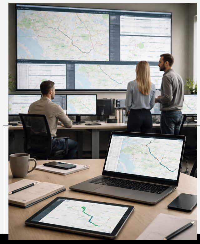 Трекинг грузов и Fleet Management, мониторинг автопарка в Ижевске