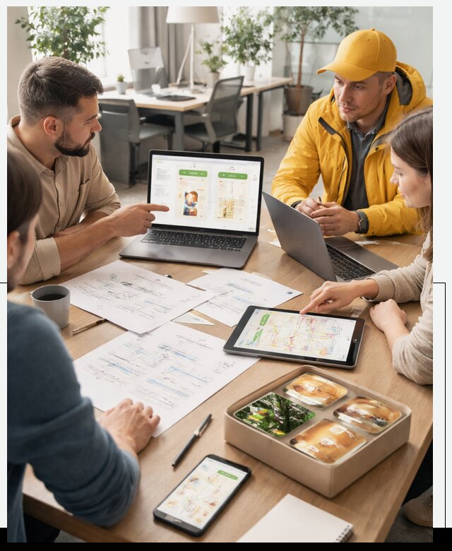 Разработка агрегатора доставки еды в Ижевске от 15581 р., АвикейЖвс